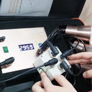 LIFE SAVER NR 6 : OPTIONS ADD ONS - for the NEWEST up to 3 lights support Millimeter Wave Therapy Device - 1 extra light + 3 ports connector